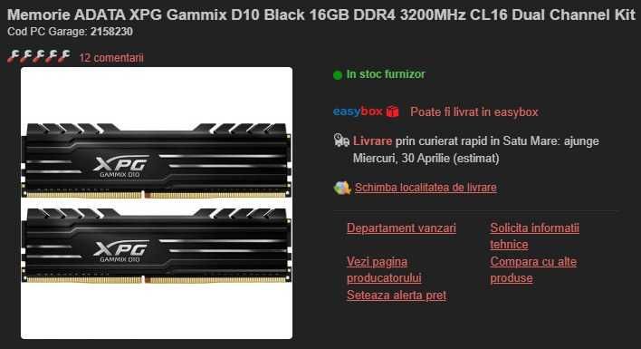 KIT PC AMD AM4 3600xT 32gb ddr4 B450MSI Max