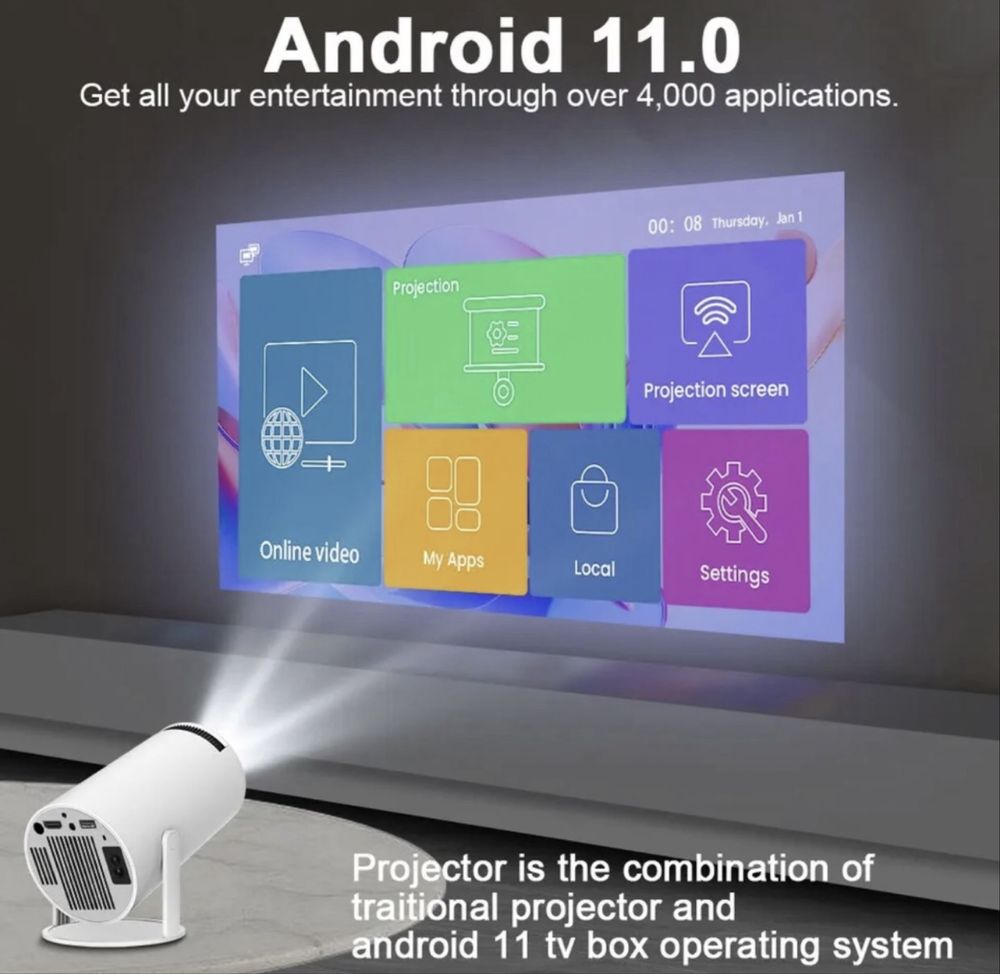 Проектор Magcubic HY300 PRO 4K