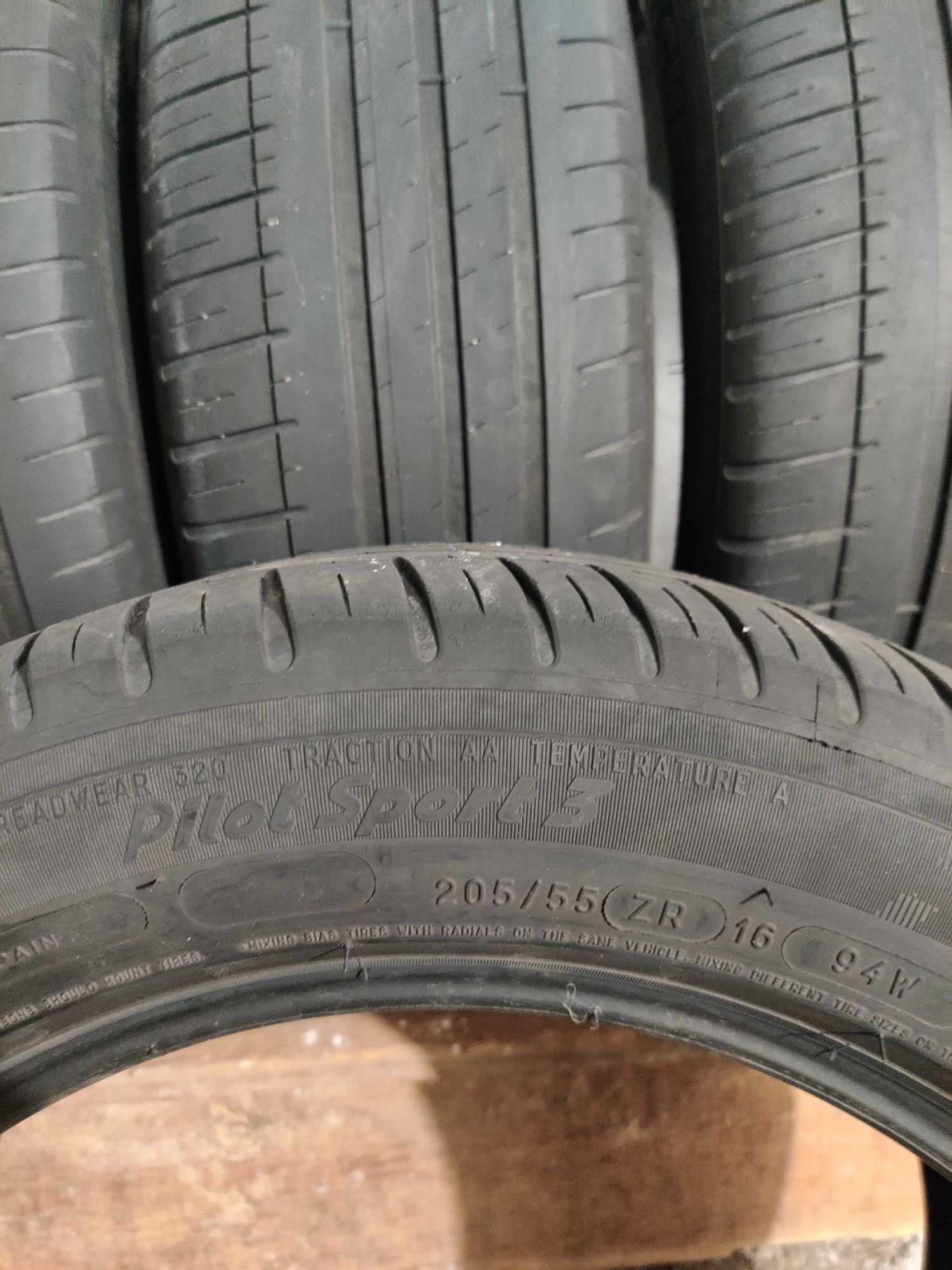 Летние шины Michelin Pilot Sport 3 205/55 R16