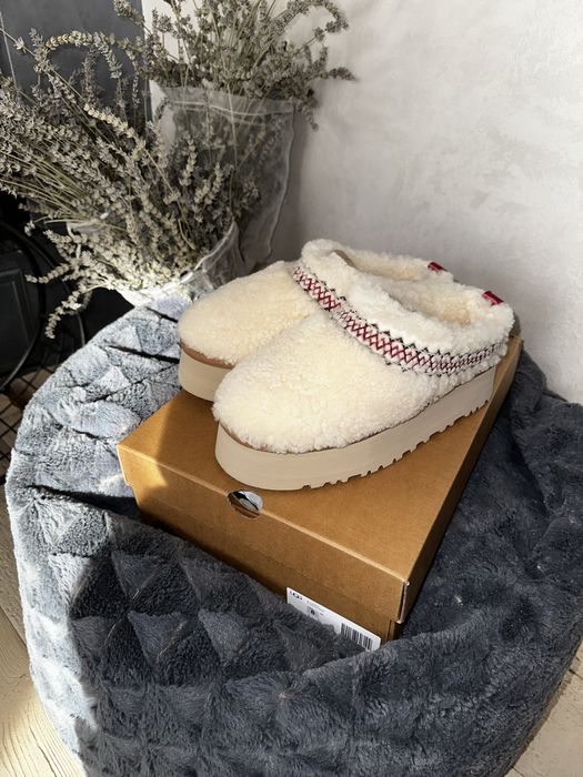 UGG Tasman/Tazz Slipper Heritage Braid Natural