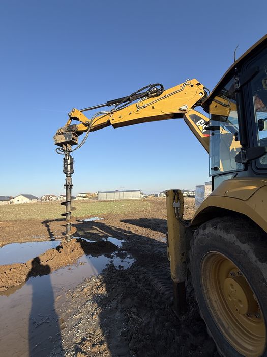 De Inchiriat Buldo/Buldoexcavator CAT/Foreza/Burghiu/Cupe+Iveco 3,5t