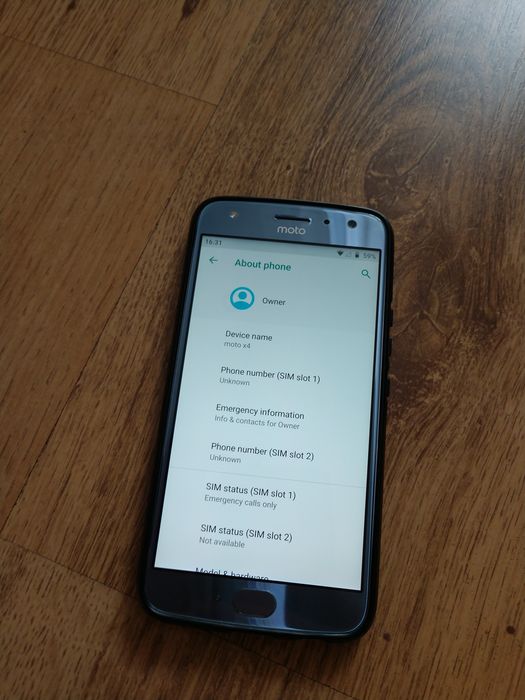 Motorola moto x4 dual sim ca nou impecabil pretabil de colectie