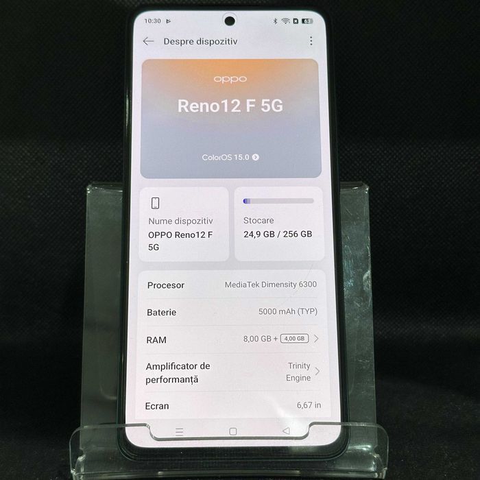 OPPO Reno12 F (Ag18 Tutora b.27144) - Garantie 2 ani!