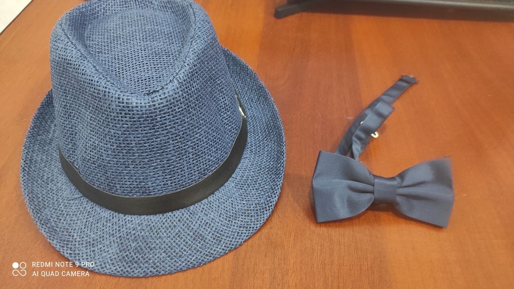 Шляпа и бабочка с стиле Гетсби
