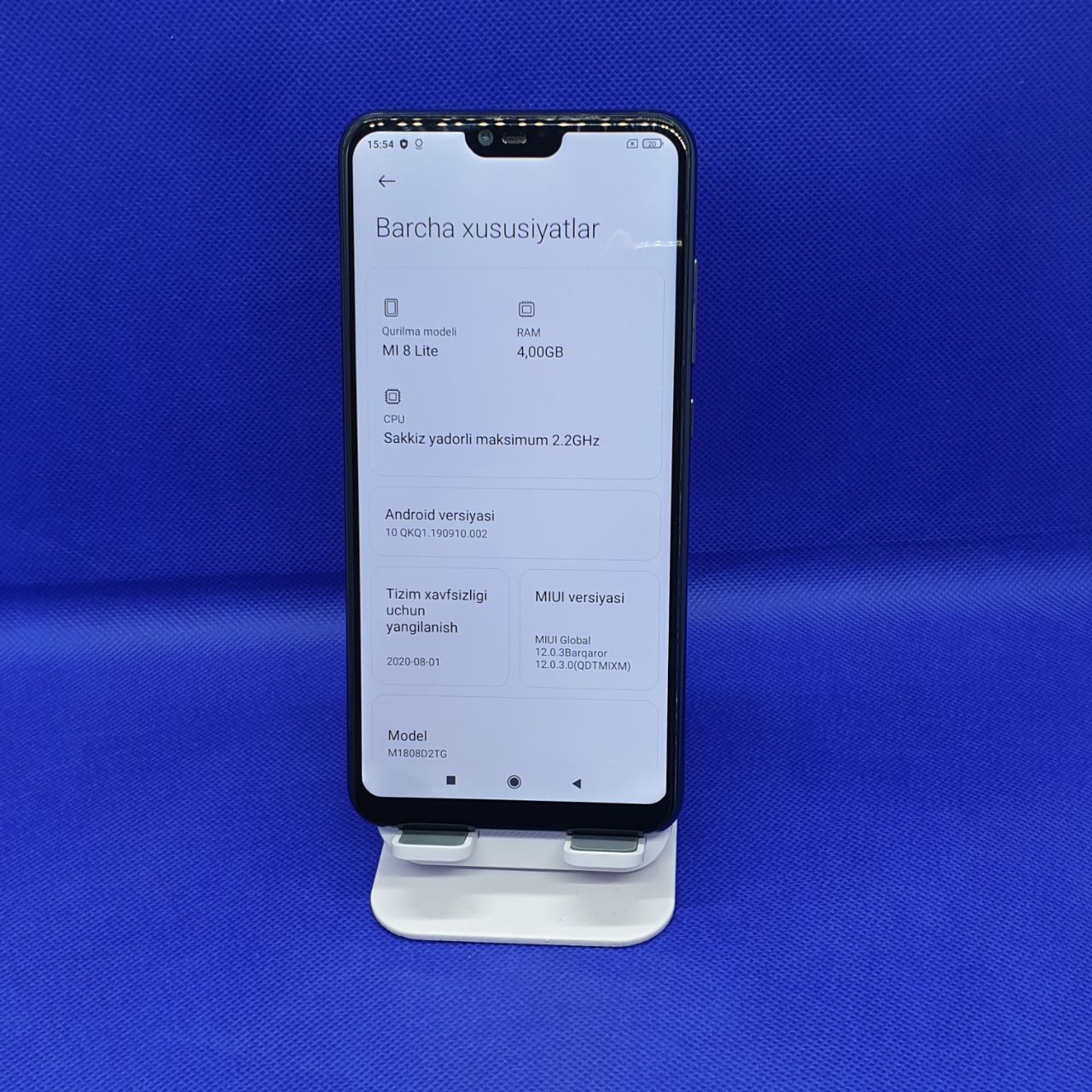 Xiomi 8 lite sotiladi