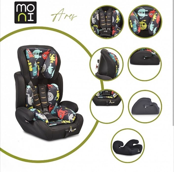 Столче за автомобил Moni Ares 9 - 36 kg