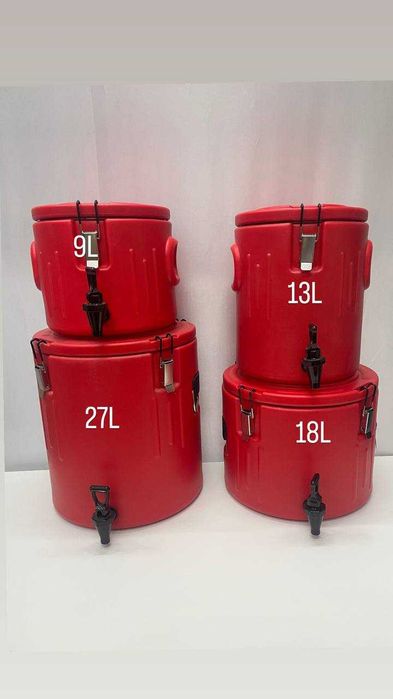 Термос с краном объём: 9л 13л 18л 27литр