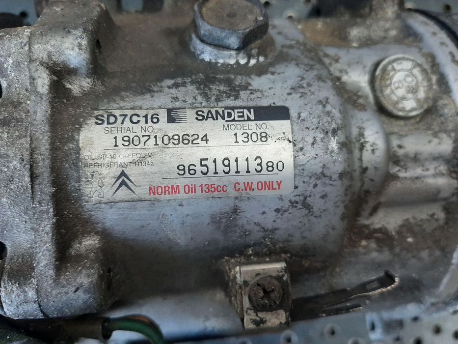 compresor clima ac 2.0 hdi rhr peugeot  307 308 407  9651911380