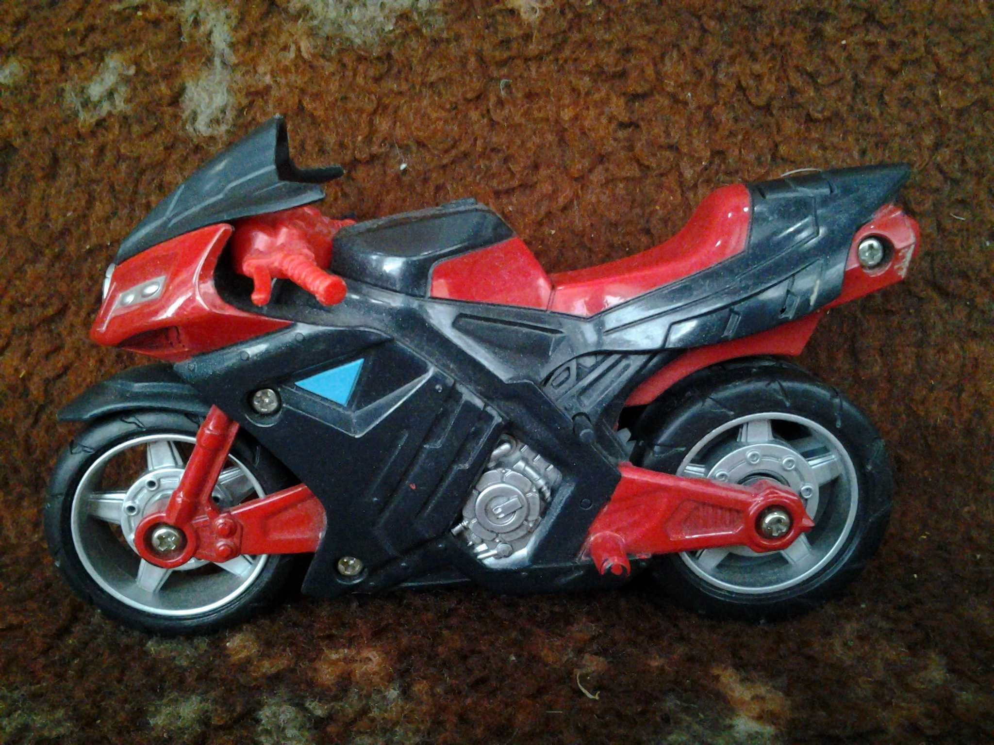 SpiderMan Motocicleta jucarie copii 14 cm