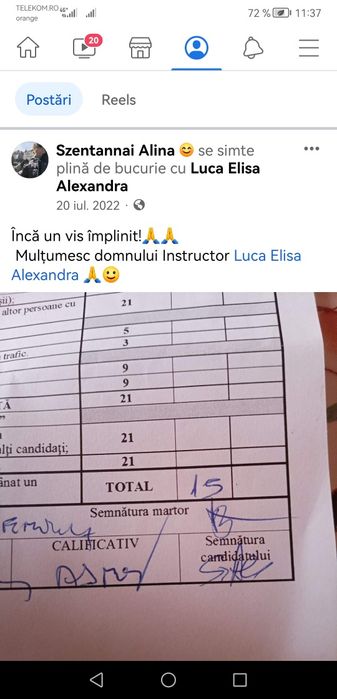 Niciodată nu-i prea târziu.Instructor auto. Hai la școala de șoferi!