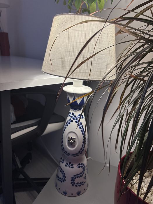 Veioza sticla tequila Azul