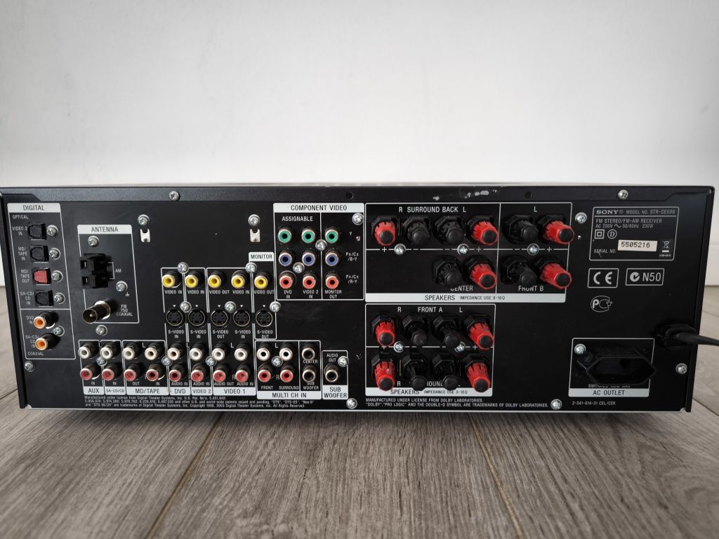 Receiver Sony STR DE 698