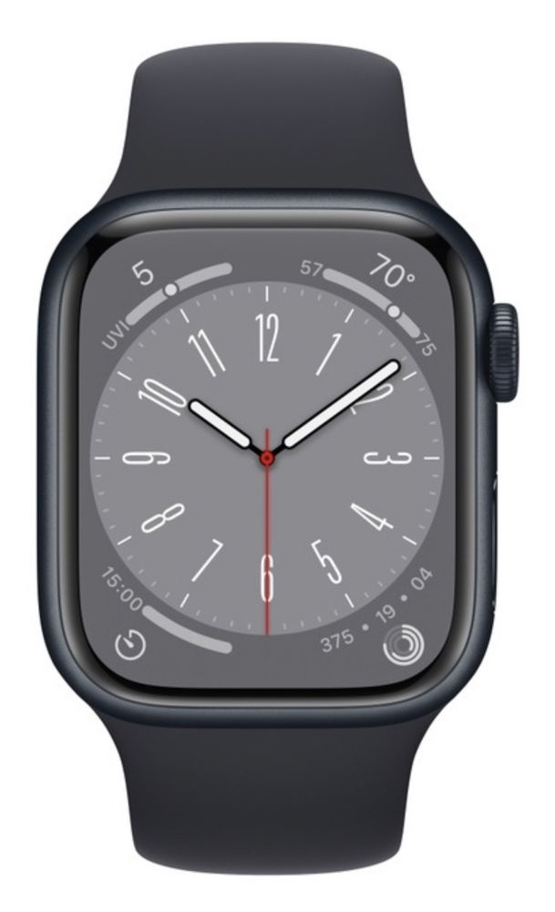 Apple Watch Series 8 45 мм Aluminum черный