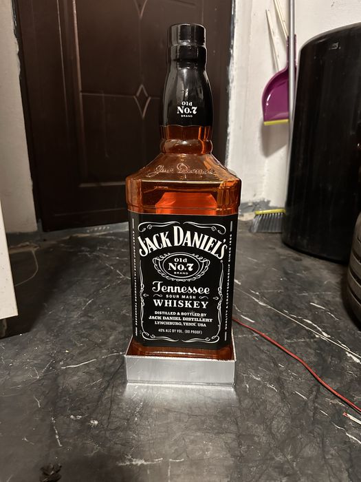Lampa led sticla jack daniels 6L