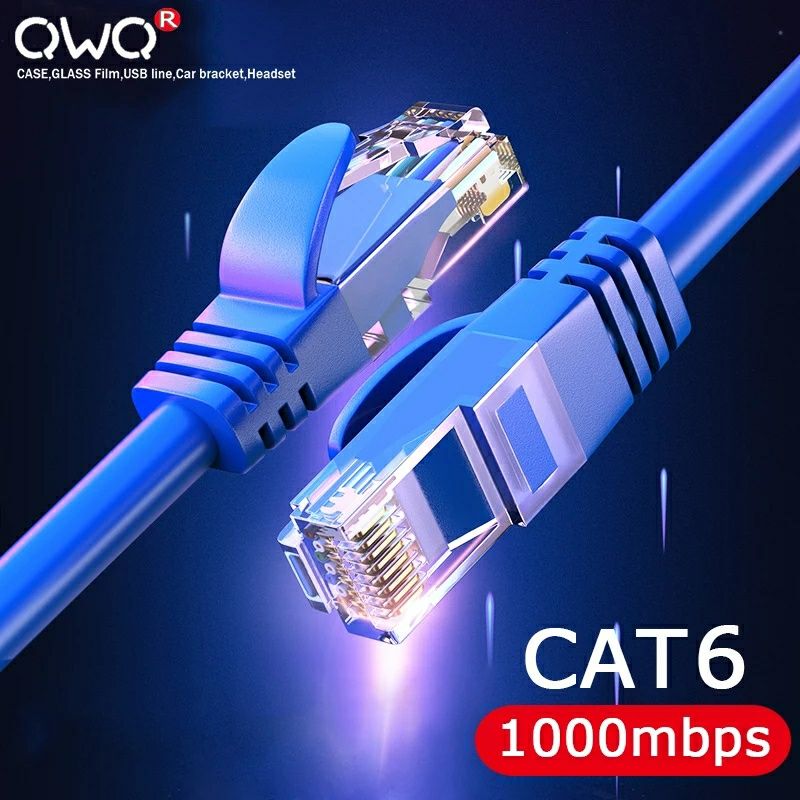 Кабели LAN CAT6 (Ethernet, utp) 15-50m. Качественные. Алматы.