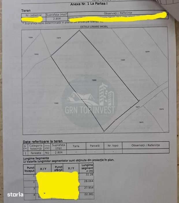 2 parcele de 4265 mp2804 mp extravilan Transapuseana, sat Macaresti