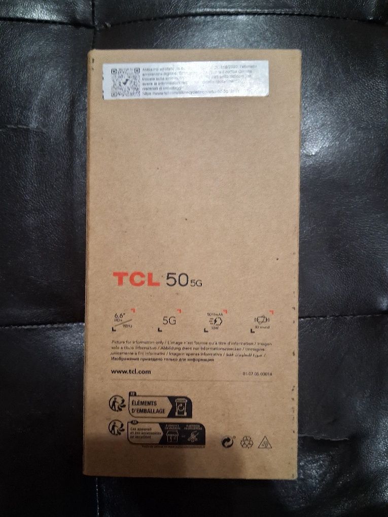 TCL 50 5G Space Gray, чисто нов
