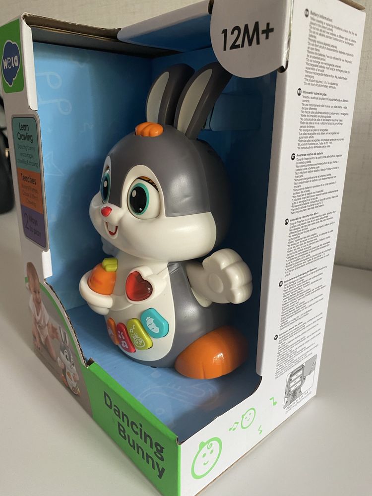 Детска играчка Hola Toys - Танцуващ заек