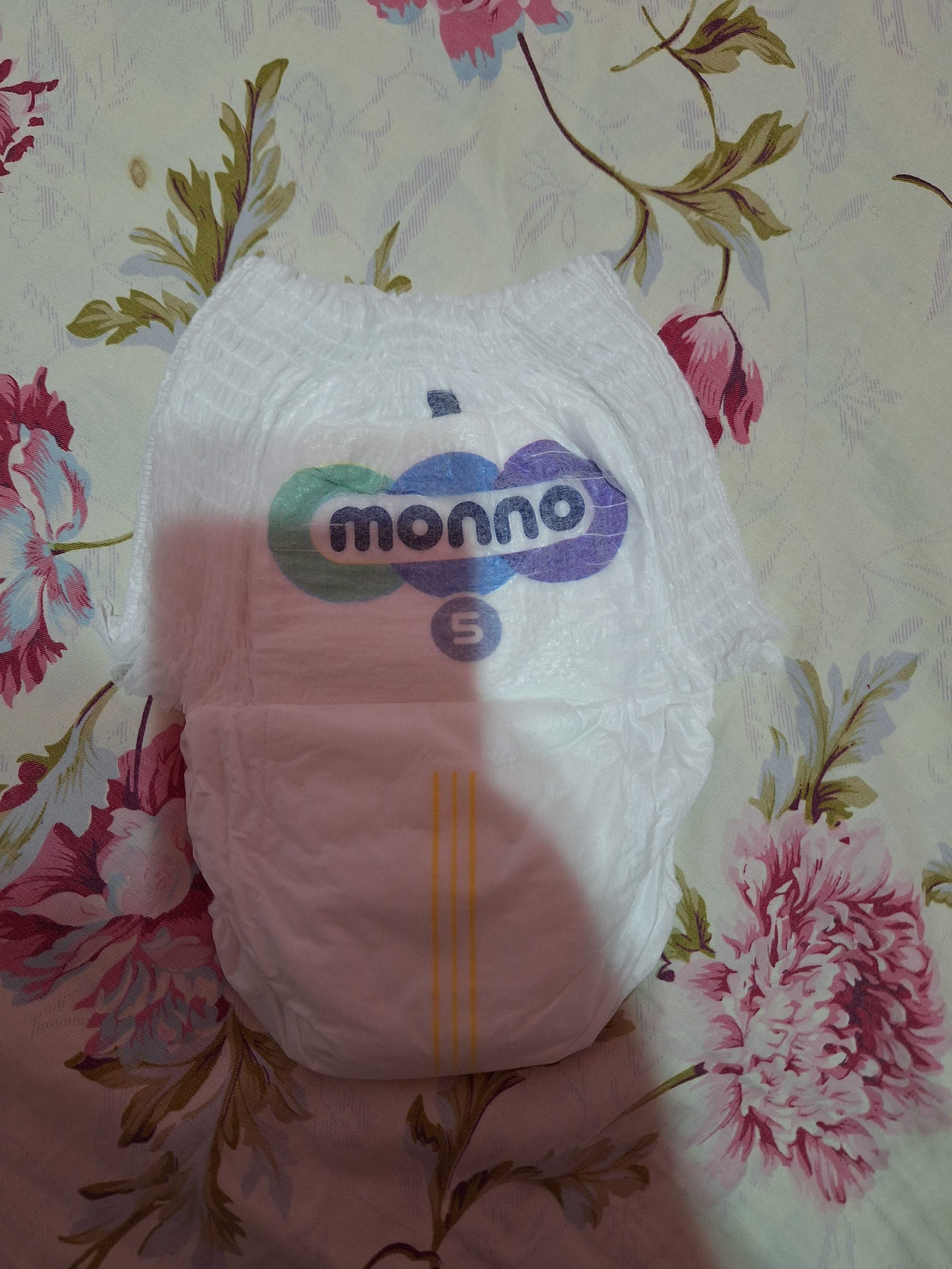 Памперс Monno трусики 3/4/5/6 размеры качественные pampers trusikli