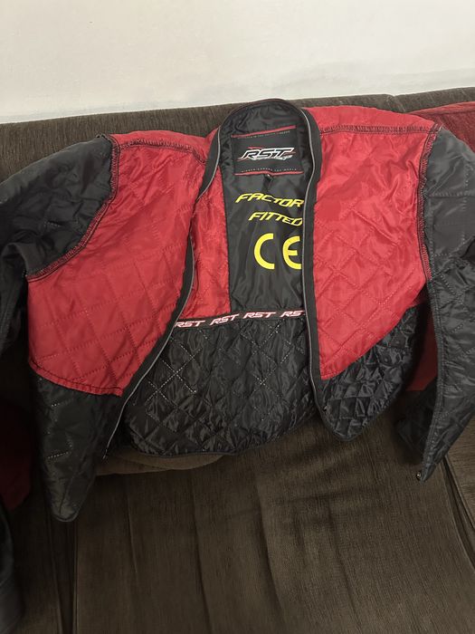 Geaca moto din piele RST