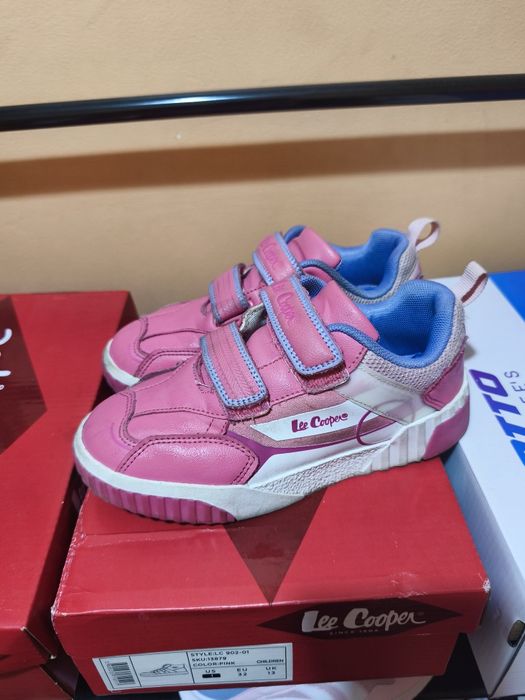 Детски кожени маратонки "Lee Cooper"