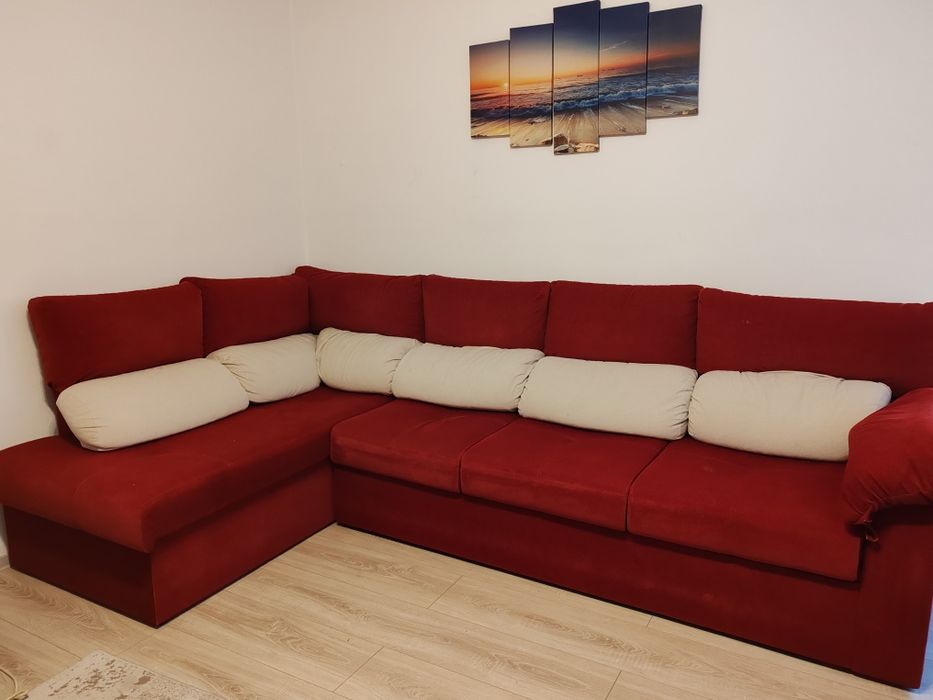 Colțar extensibil cu ladă de depozitare – 3x1.8 m