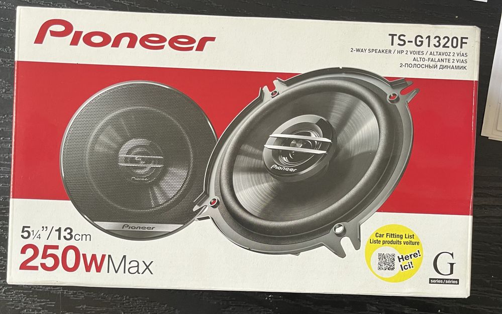 Boxe Pioneer 13 cm 250w