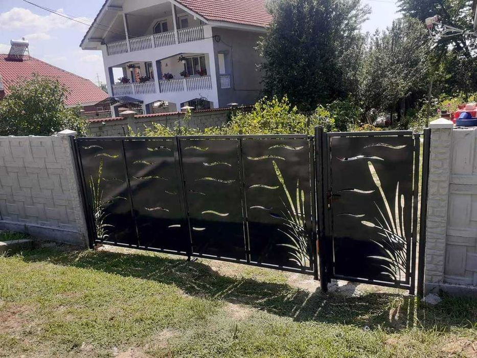 Porti din tabla decupata