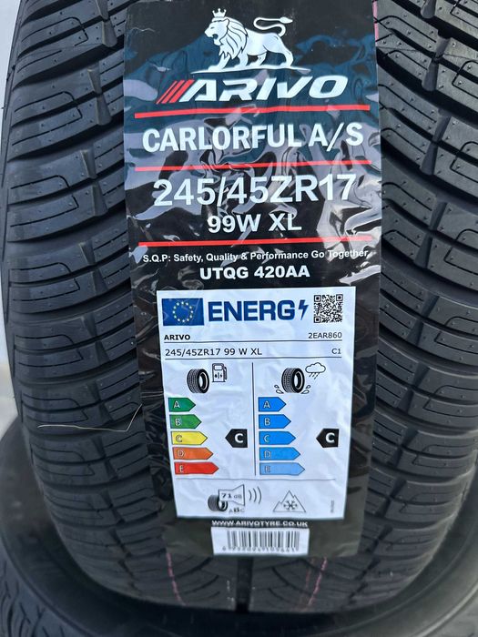 Нови Всесезонни Гуми Arivo Carlorful A/S 245/45R17 99W XL Нов Dot