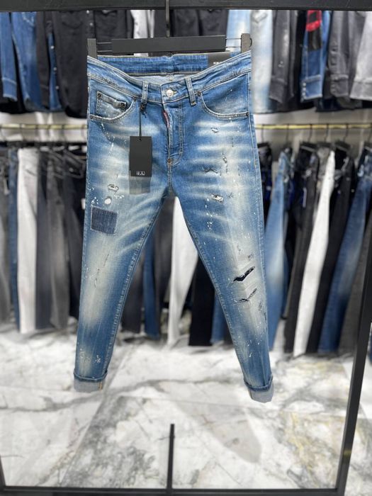 Мъжки Дънки Dsquared2 Jeans / Black Island