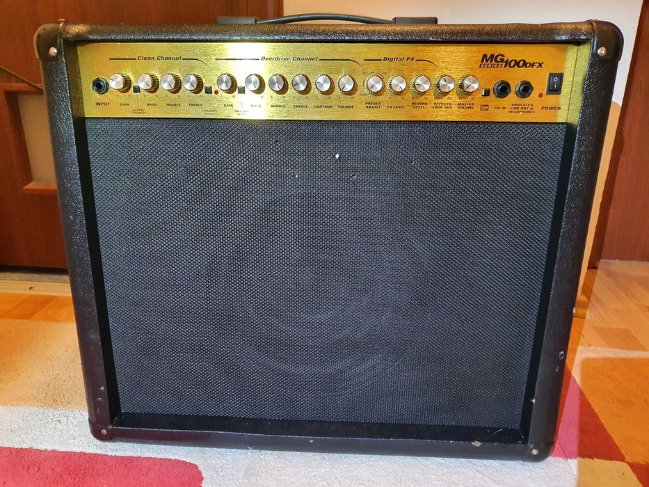 Marshall MG100DFX amplificator chitara electrica, distors, reverb, etc