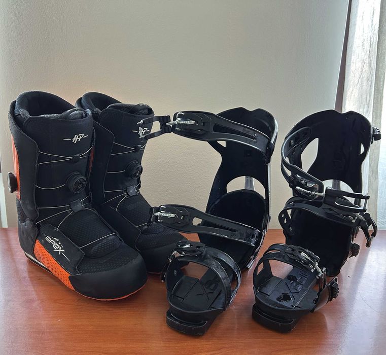 Clăpari ski Apex - Mărimea 31 (EU 47), confortabili