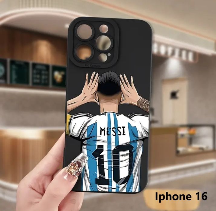 Husă iPhone 15/15Pro/16/16Pro – FC Barcelona  Lamine Yamal Messi