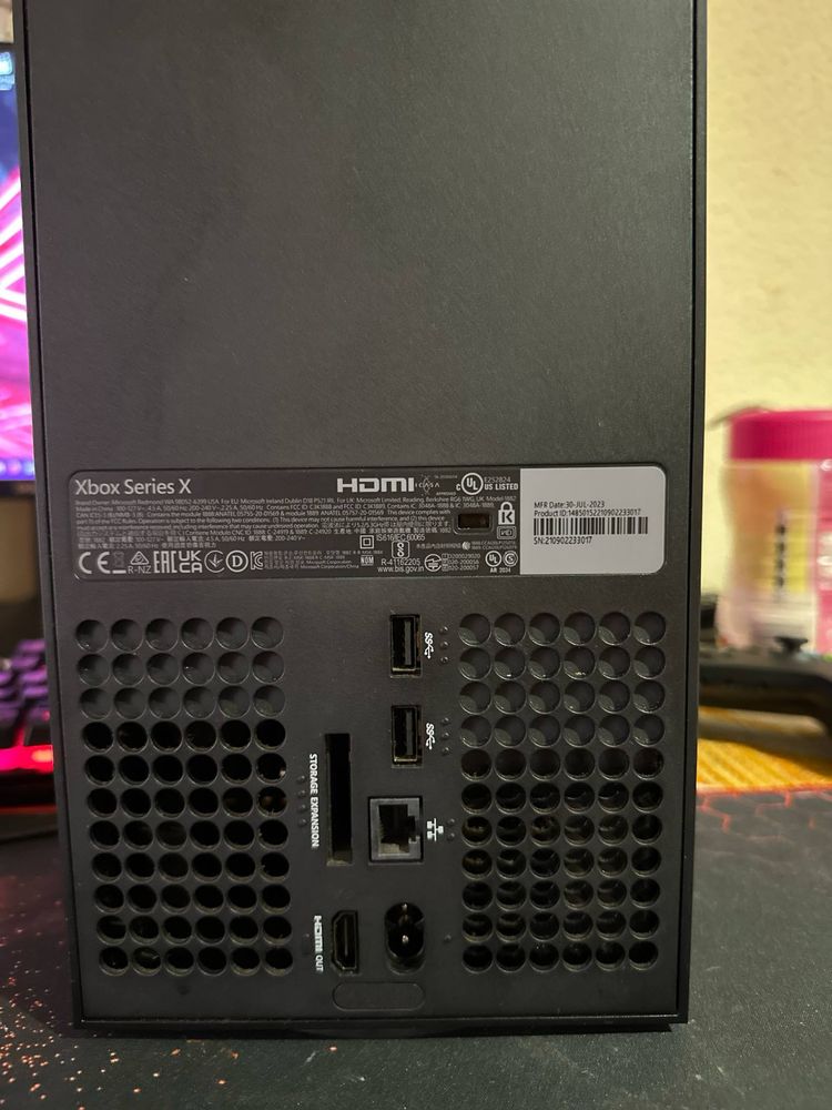 Xbox series x impecabil !!