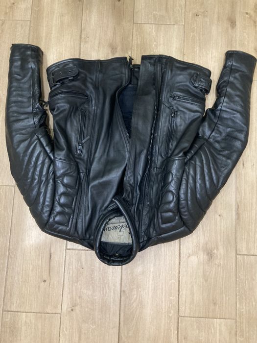 Мъжко кожено яке за мотор