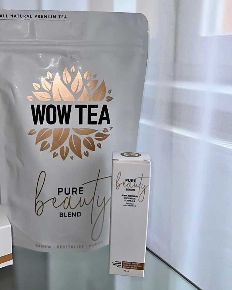 Чай wow tea  и серу за лице