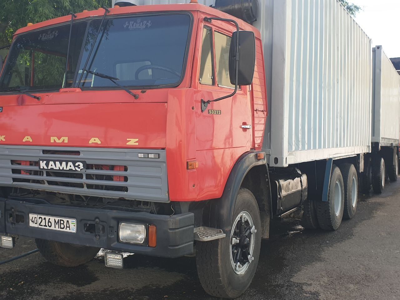 KAMAZ + Прицеп Сотилади