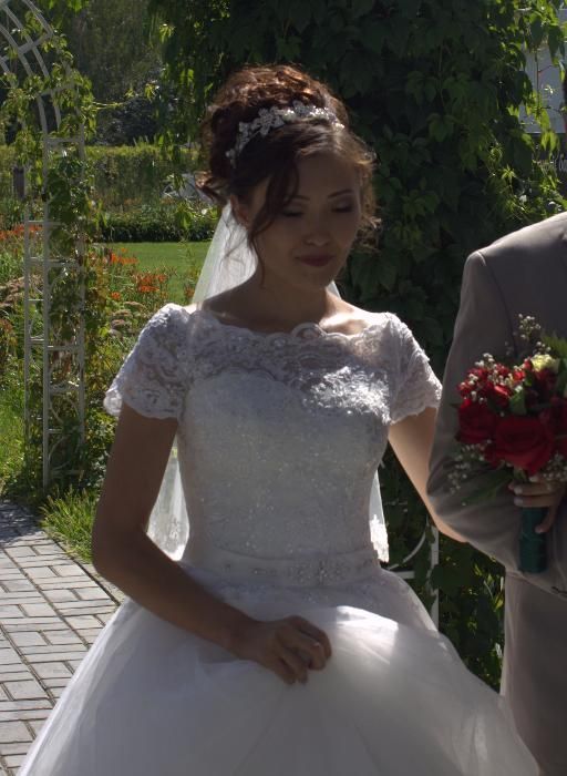 свадебное платье