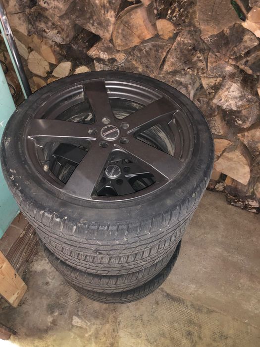 Jante DEZENT si Anvelope iarna M+S Continental VW Tiguan 235 45 R19