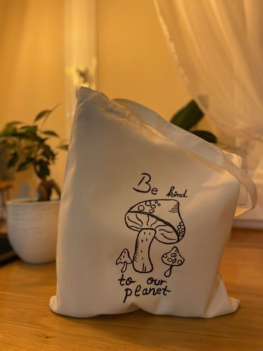 Tote bag pictata manual/ cadouri / plase personalizate