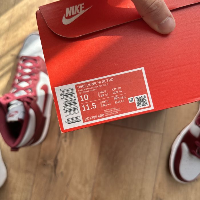Dunk Hi marimea 44.5