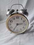 CLASIC Ceas Alarmă Mecanic JANTAR  (Янтарь)- Made in USSR, 4 Jewels