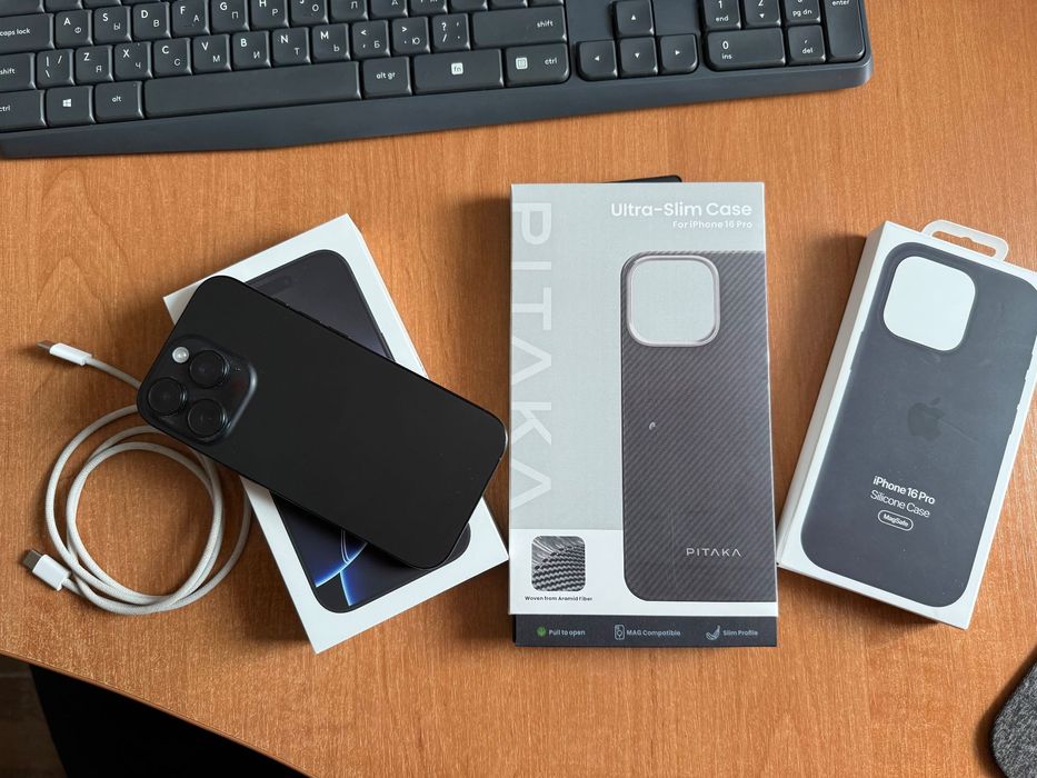 iPhone 16 Pro 128GB | 91% | Black Titanium