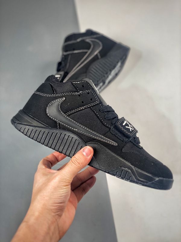 Нови мъжки маратонки Nike JORDAN JUMPMAN TRAVIS SCOTT Black Edition