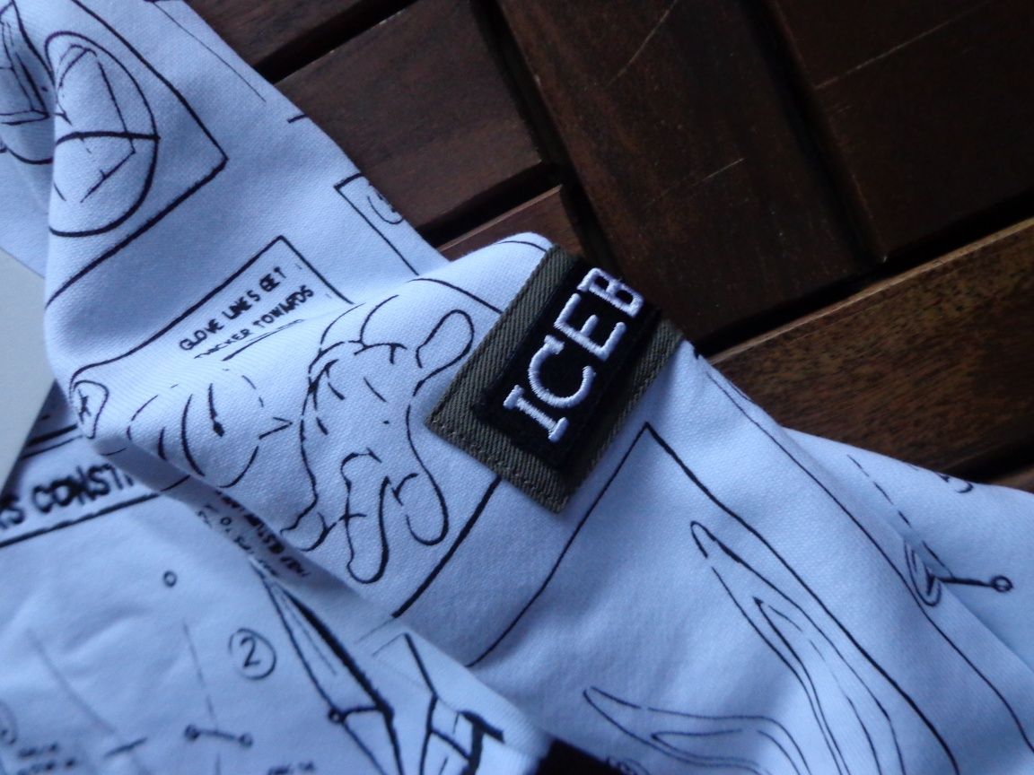 Мъжки суичър Iceberg Looney Tunes Sketch White Hoodie размер M,