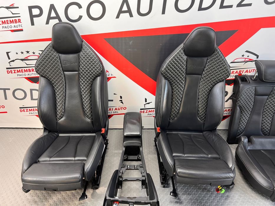 Interior Complet/Fete de Usa Bang S Line Competition Recaro Audi A3 8V