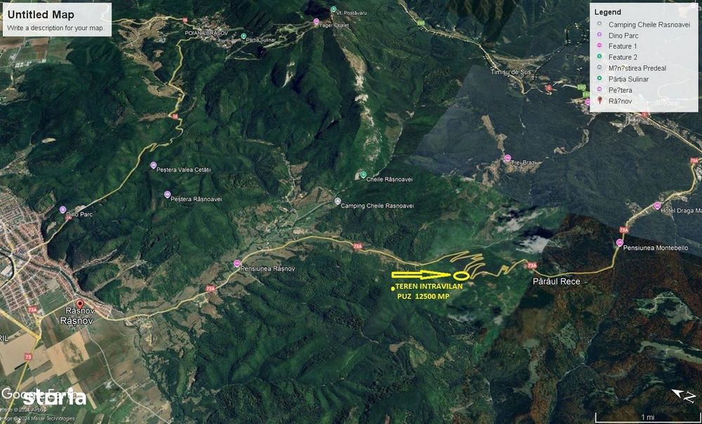Teren Rasnov inntravilan PUZ) zona Parau Rece