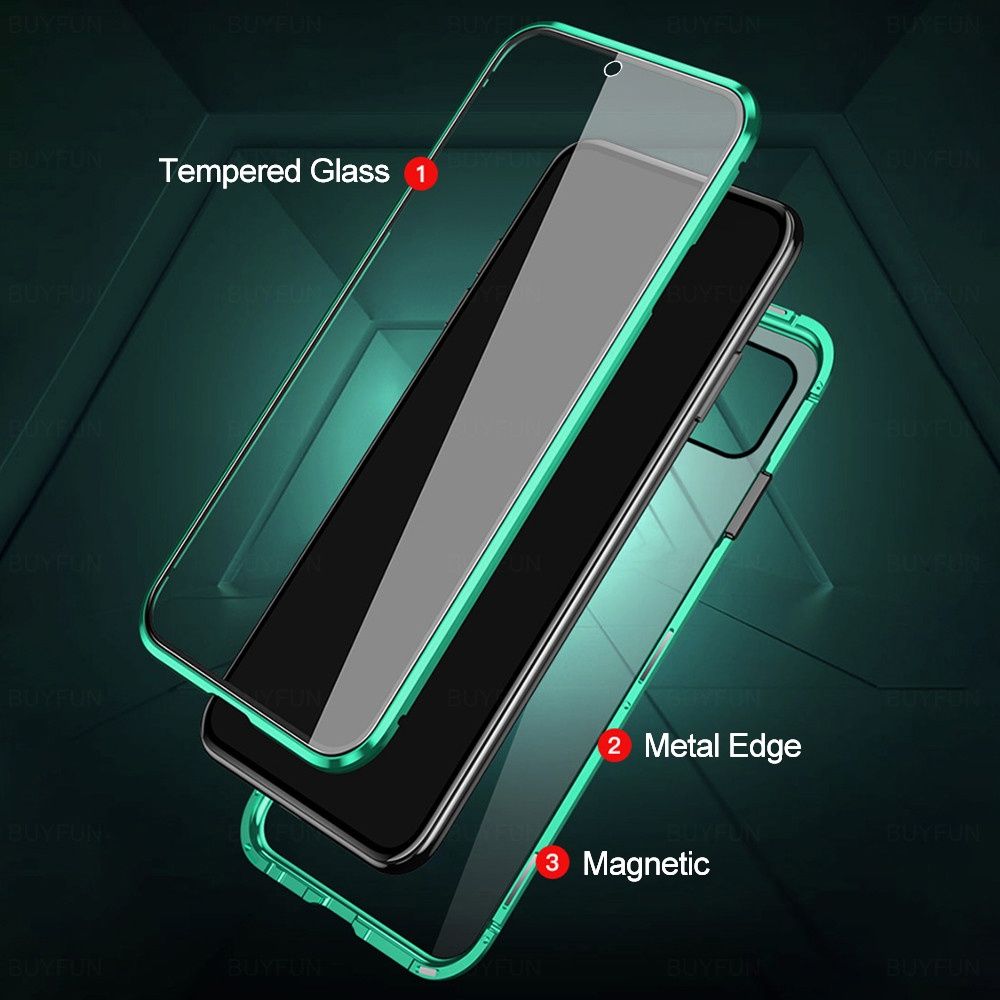 Samsung Galaxy A55 5G / Двоен 360 градуса магнитен кейс калъф