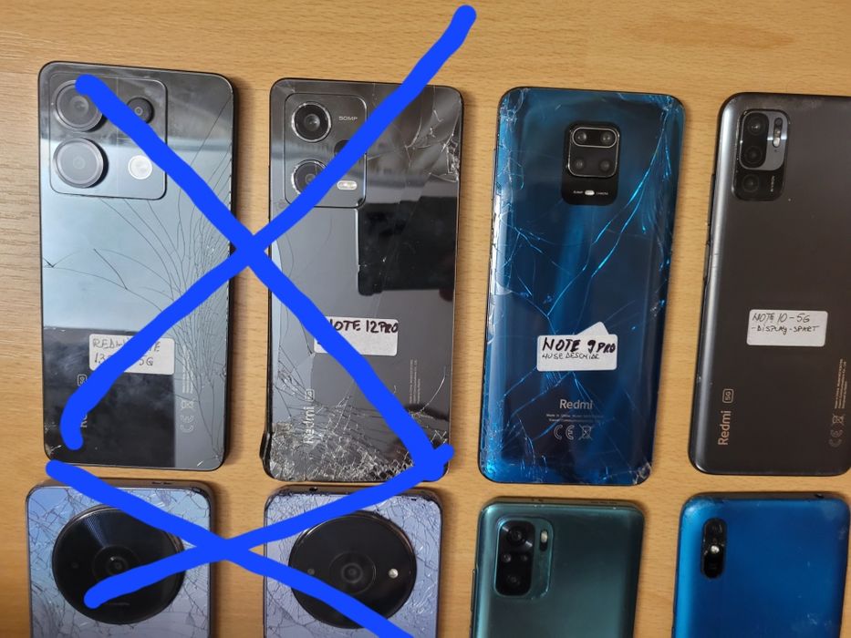 Lot telefoane de piese redmi