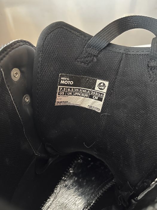 Burton Moto Snowboard Boots — отлично състояние, почти нови